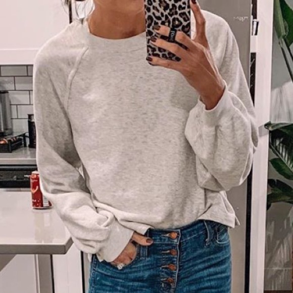 Puff Sleeve Sweatshirt 